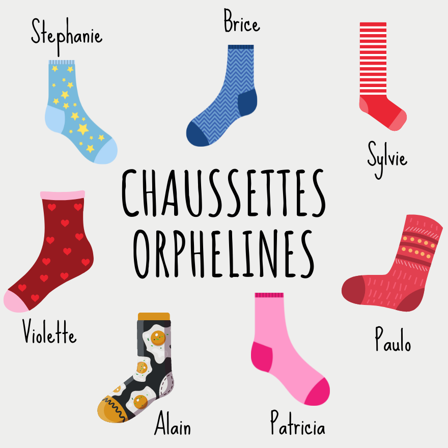 Chaussettes orphelines : que faire d’une chaussette seule ?