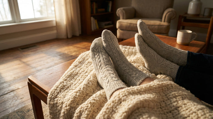 Le confort durable des chaussettes en coton pour vos pieds