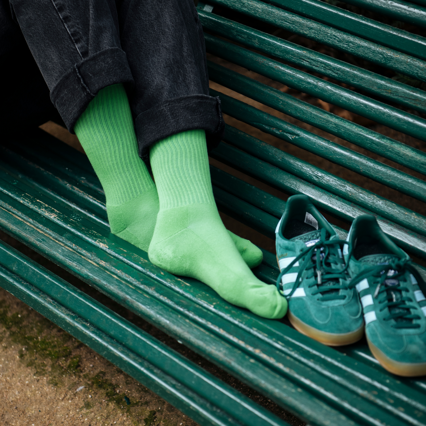 Bouclette Saint-Etienne green - Made in France - 6
