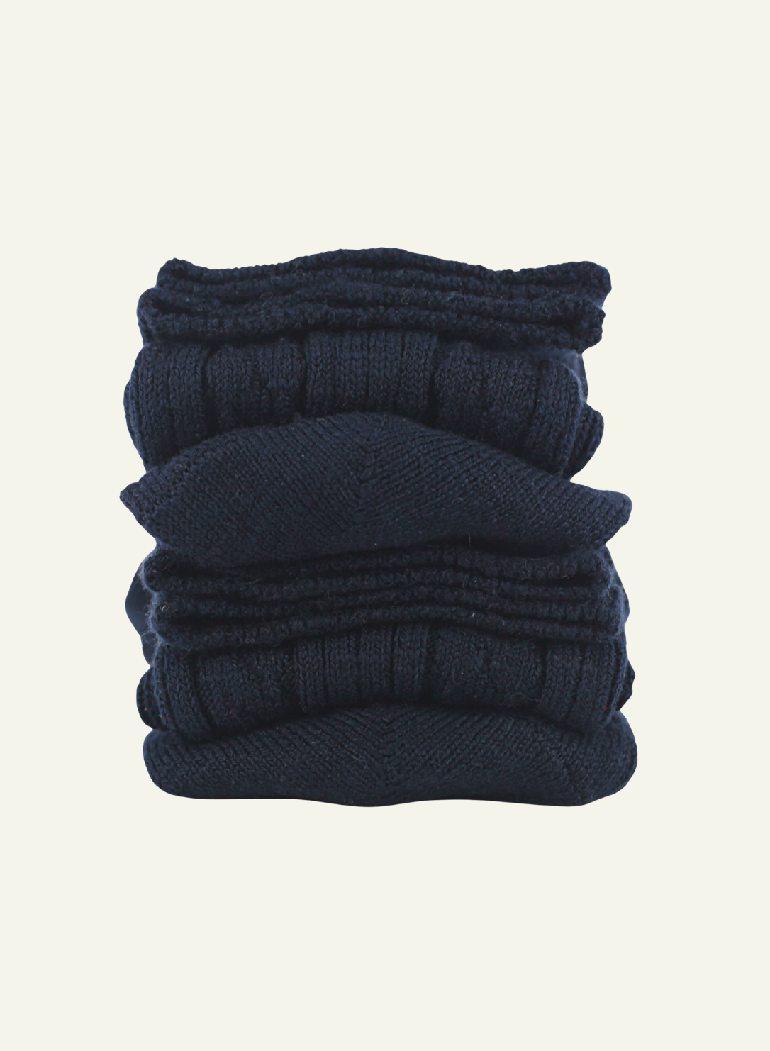 Cocooning D'hiver Bleu Marine - Made in France