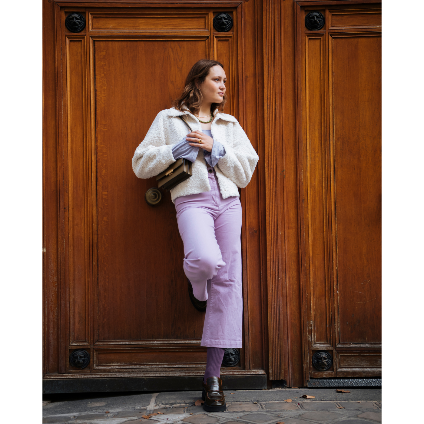 Bouclette Violeta oscuro - Made in France - 7