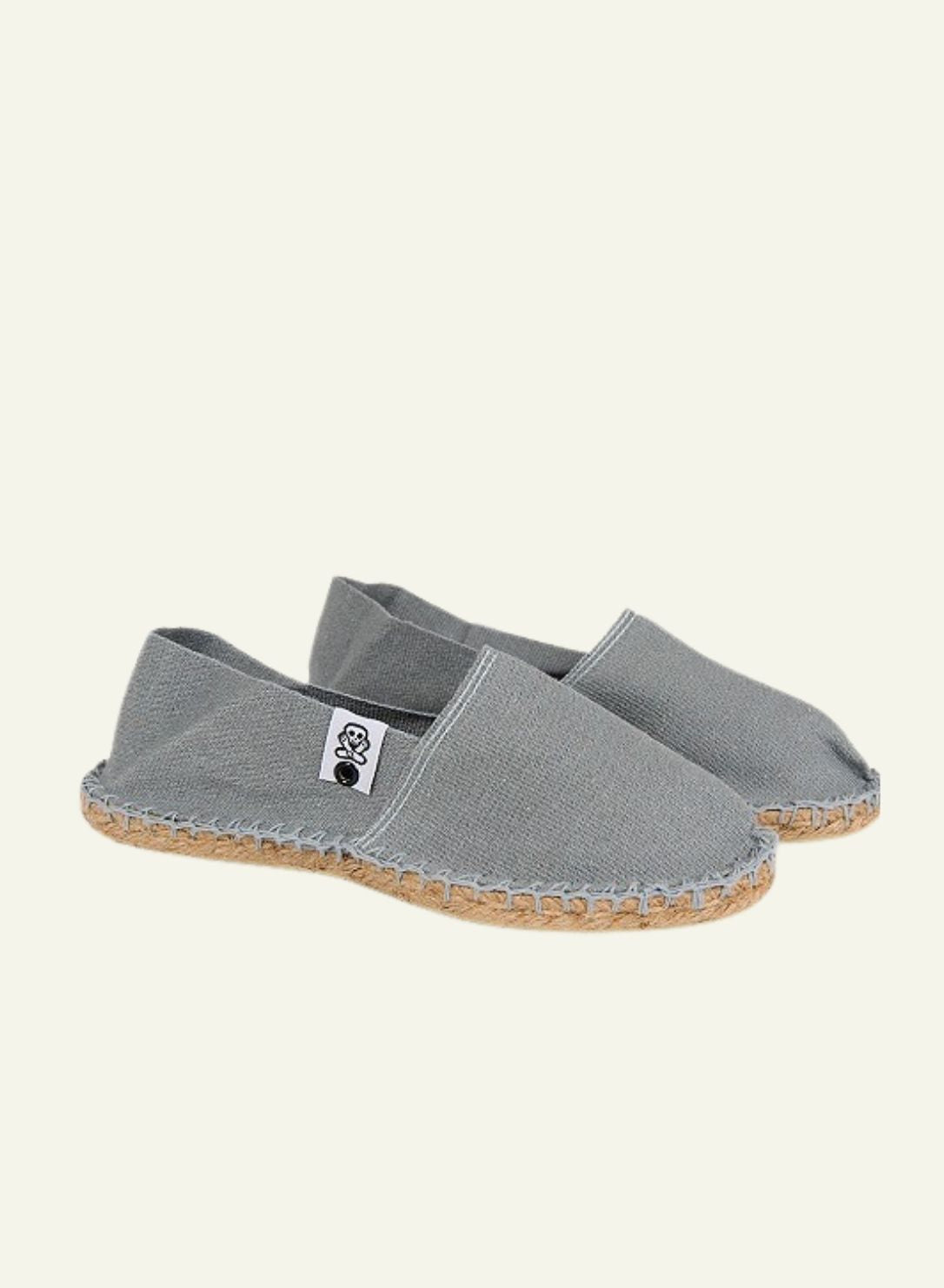 Espadrilles Gris Cumulus - Made in France