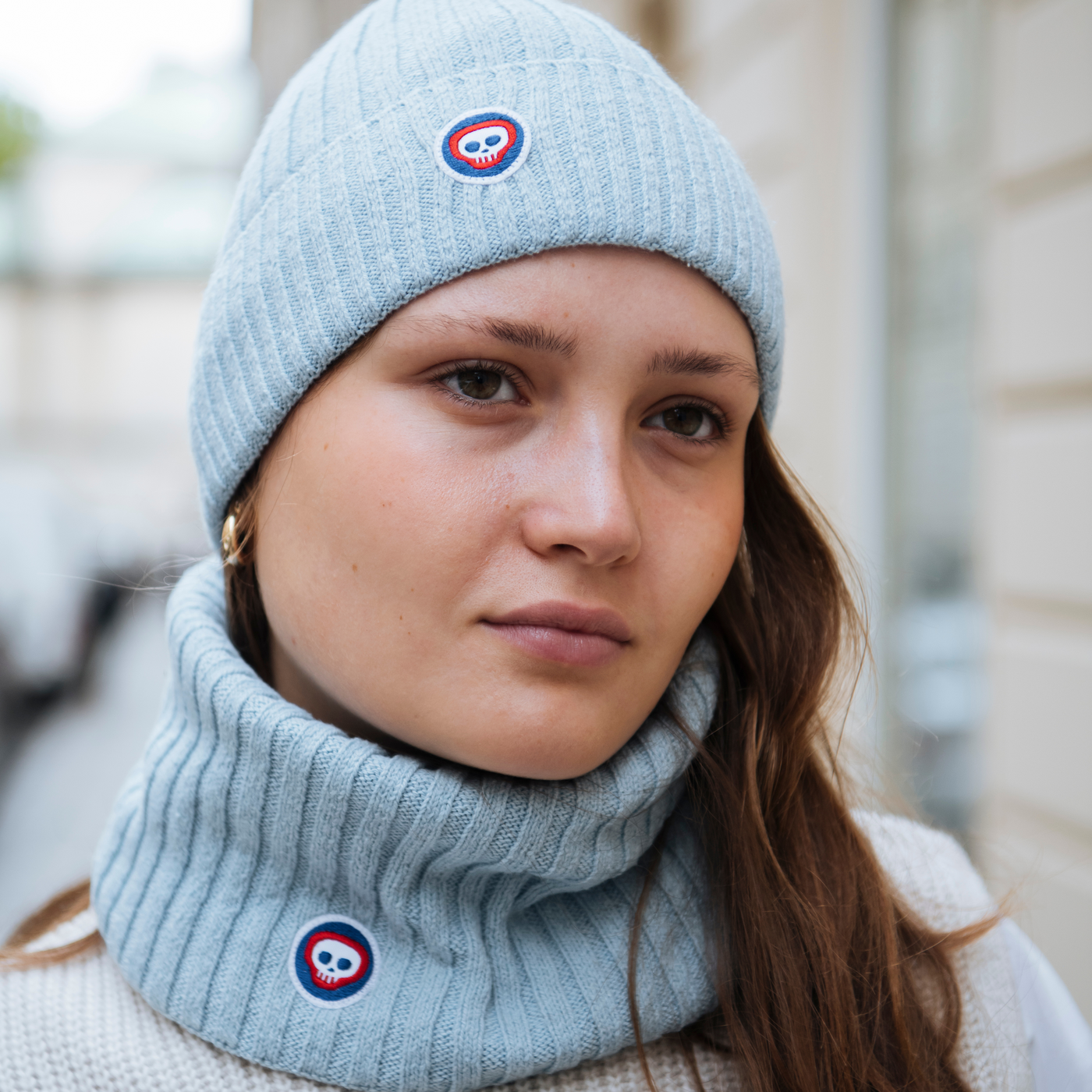 Himmelblaues Bo(r)nnet