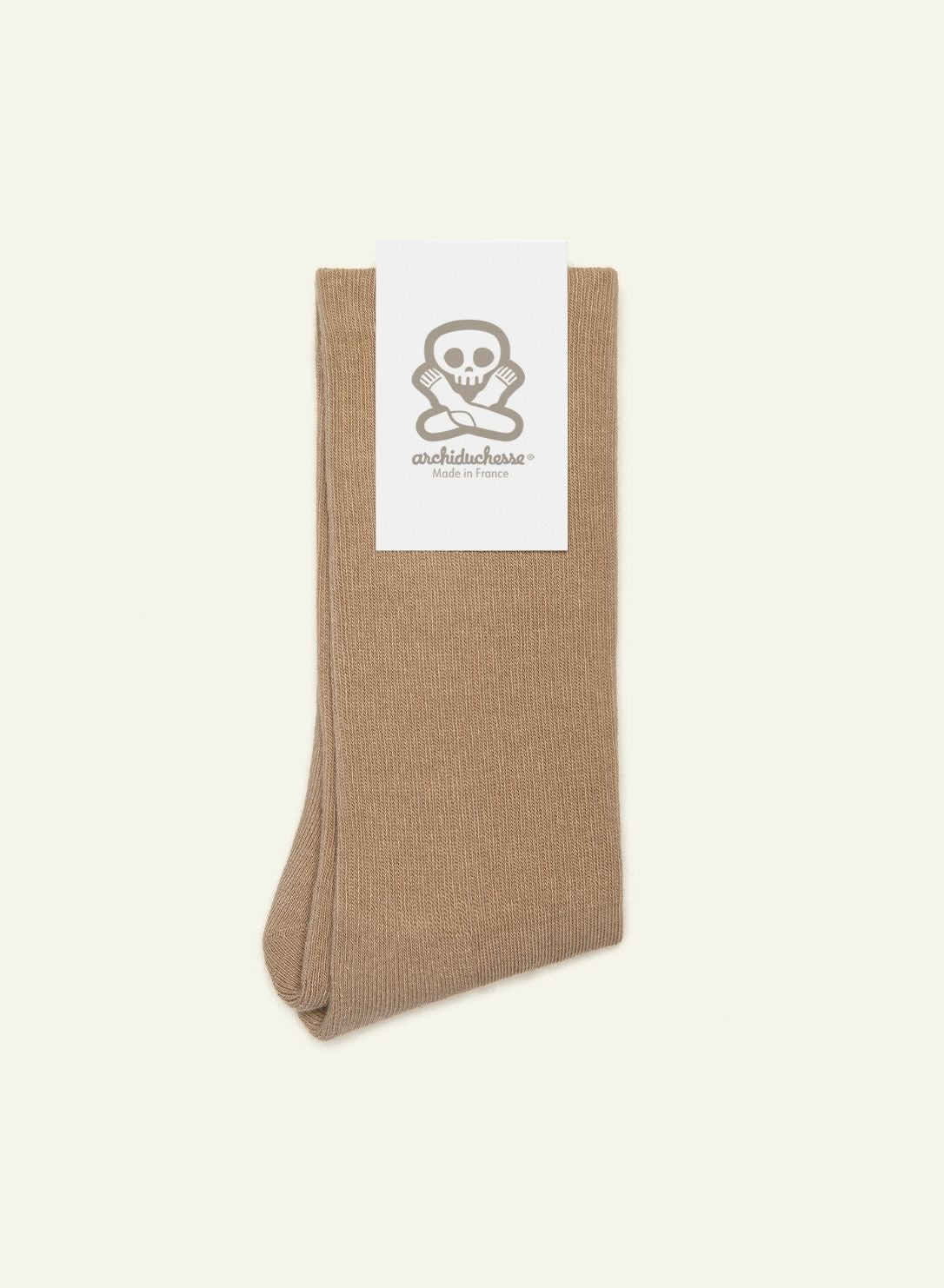Bouclette Beige café con leche - Made in France - 3