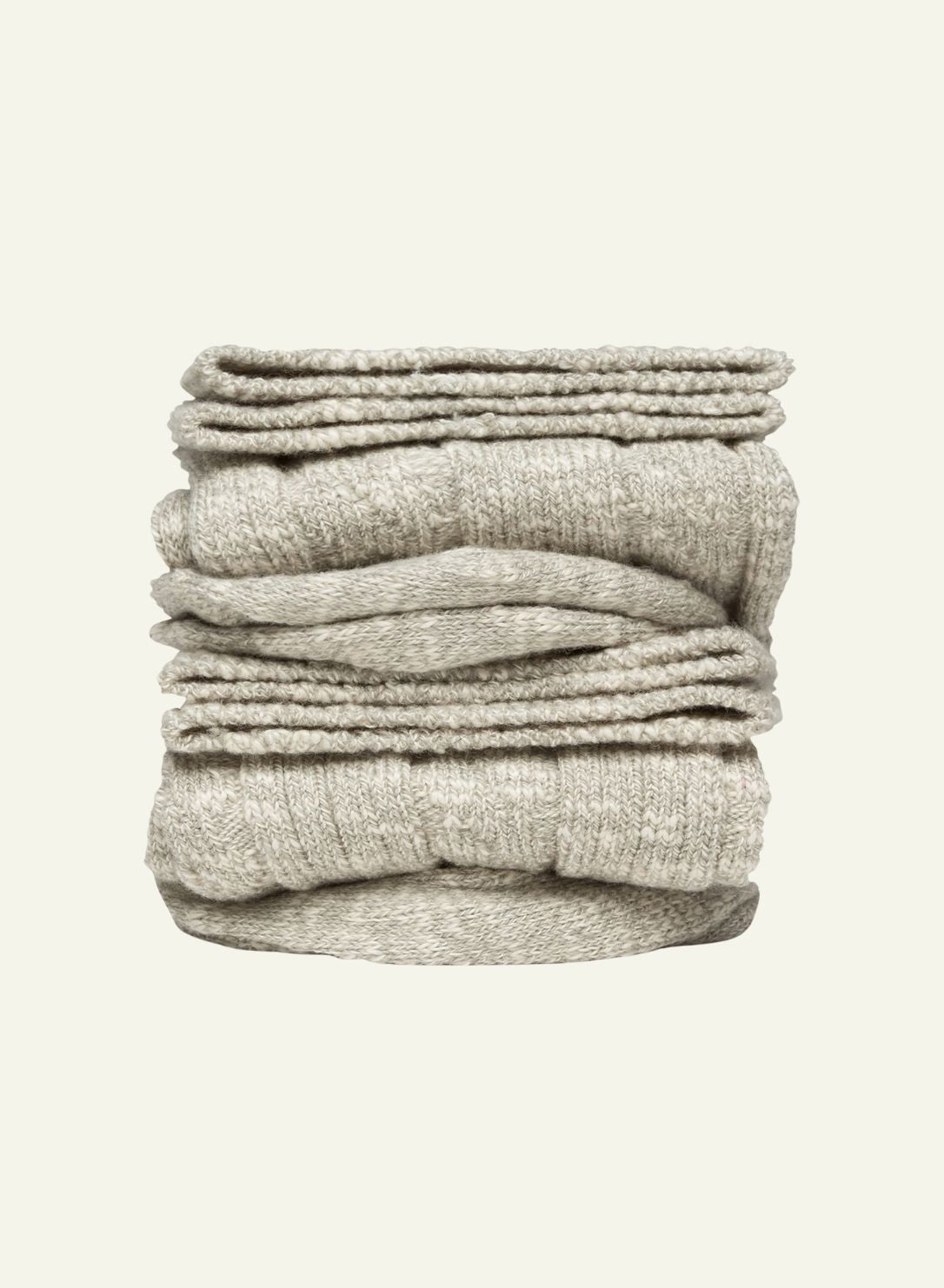 Cocooning D'Hiver Gris - Made in France