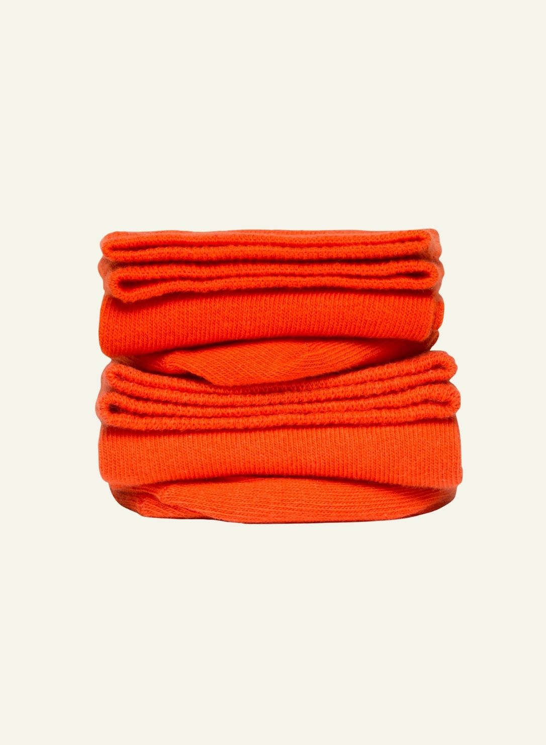 Courte Orange citrouille - Made in France
