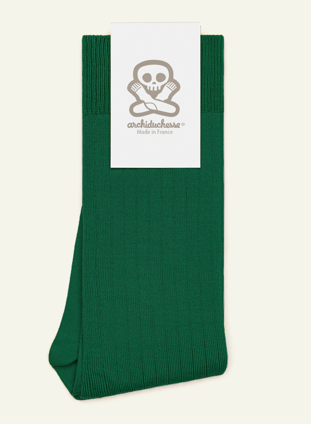 Chaussettes de luxe Vert anglais - vue 5 - Archiduchesse