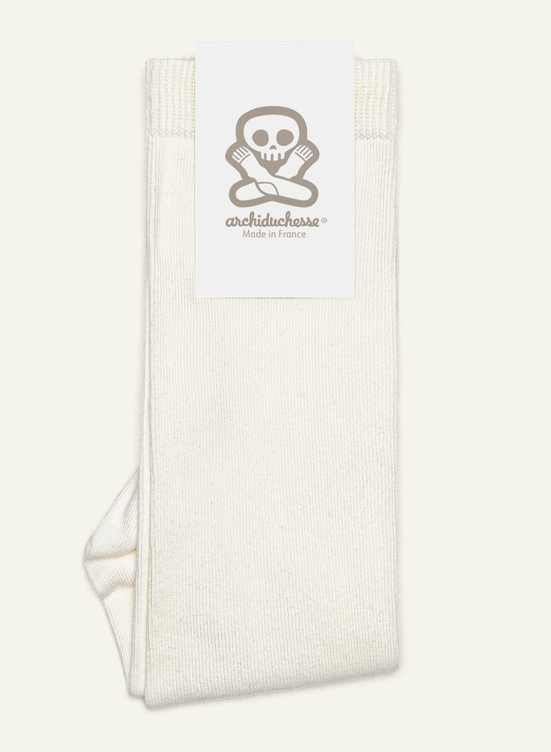 Chaussettes de ville Blanc mouton - vue 5 - Archiduchesse