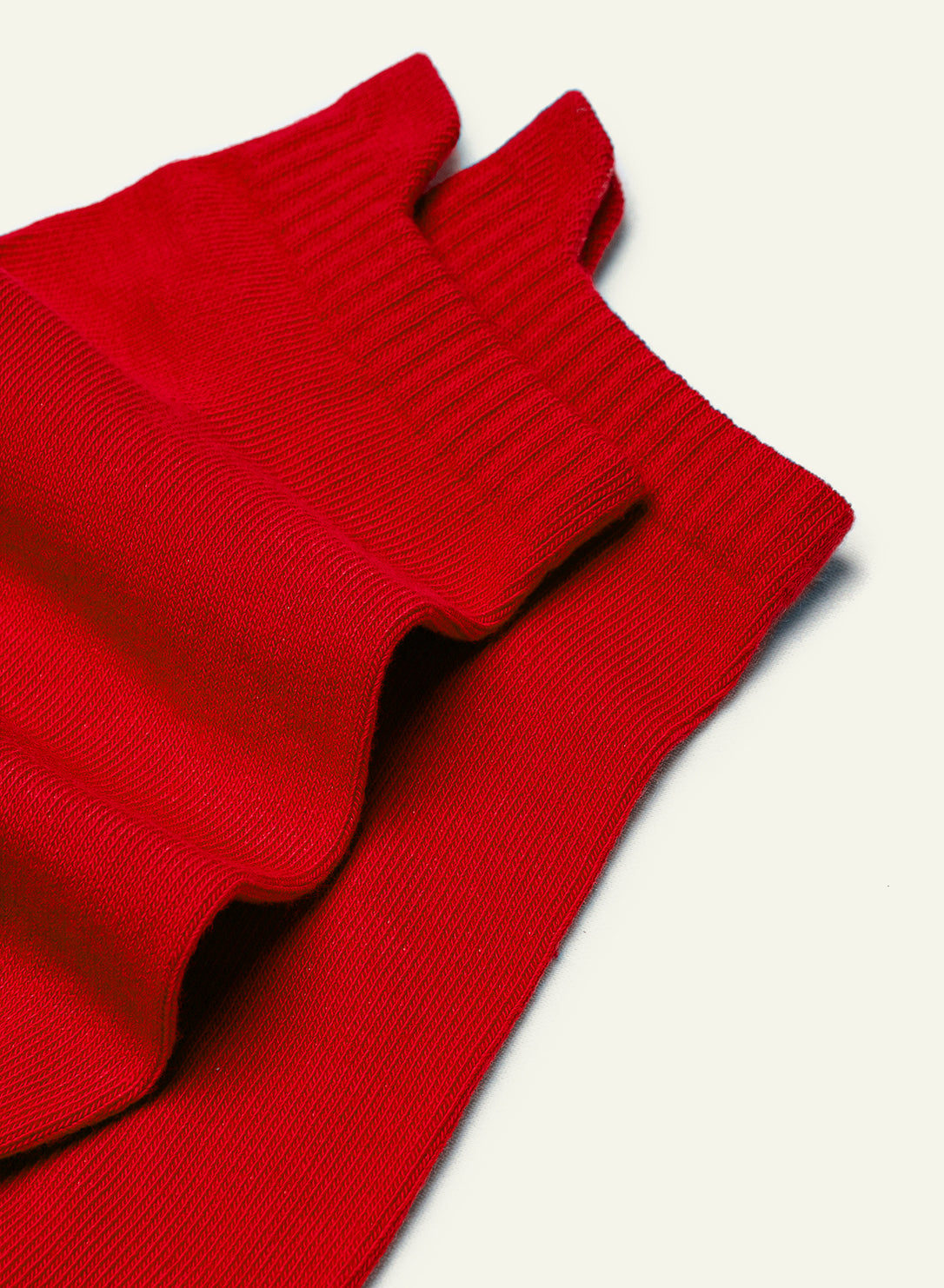 Socquette Kardinalrot - Made in France - 3