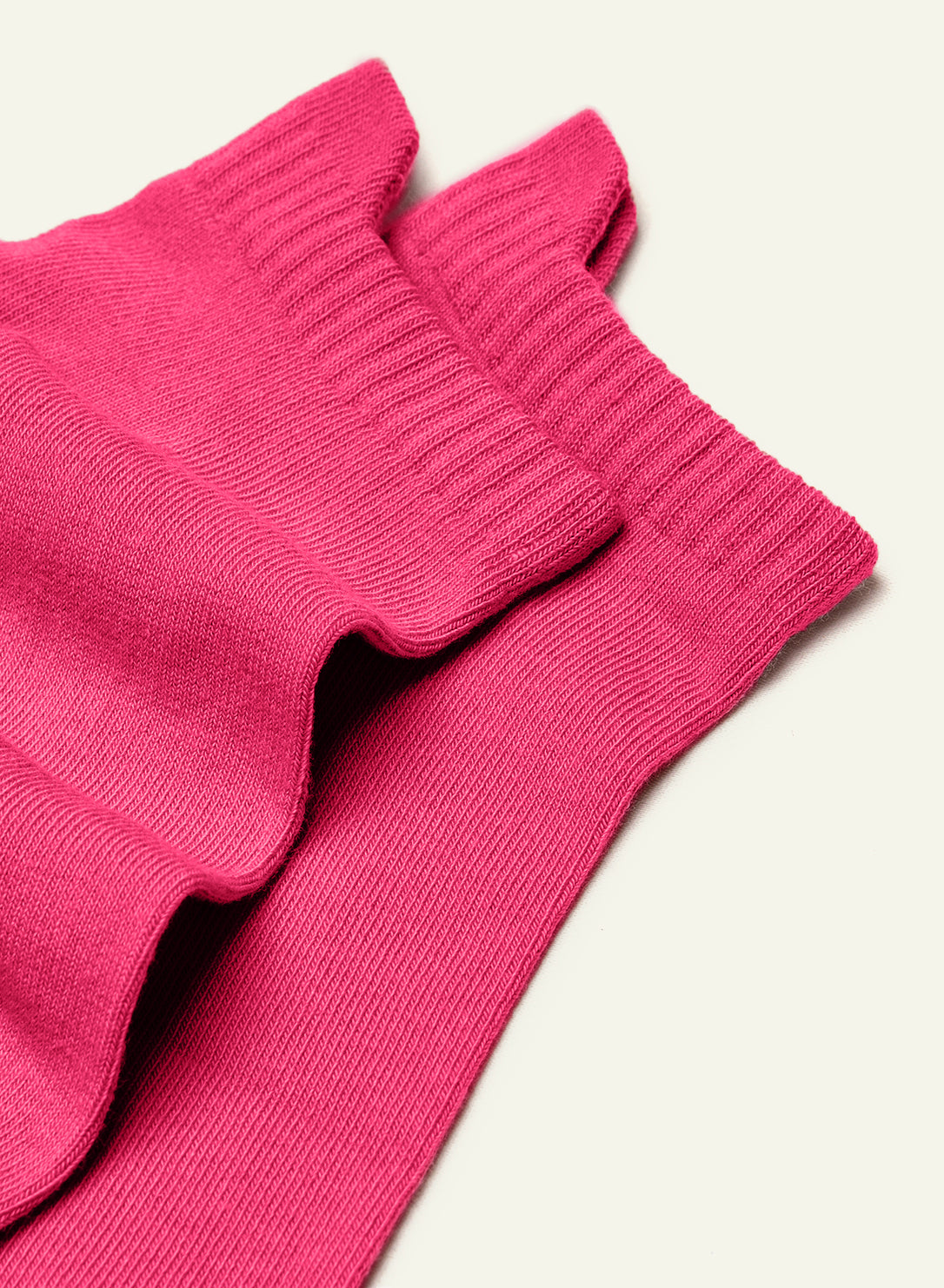 Socquette Himbeerrosa - Made in France - 3