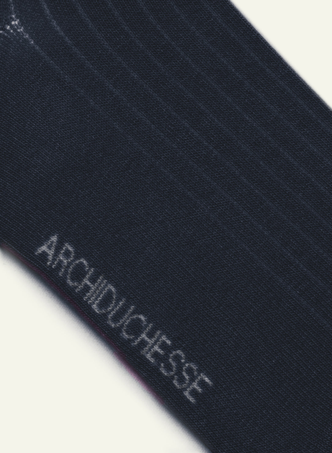 Collerettes Navy Blue Frilly Socks - Made in France - 4