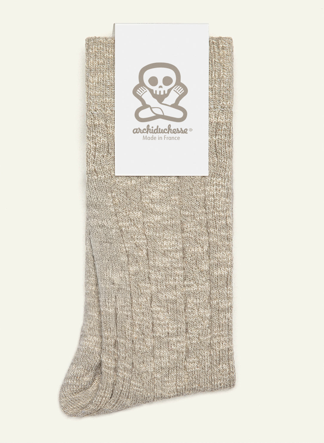 Cocooning D'Hiver Gris - Made in France - 3