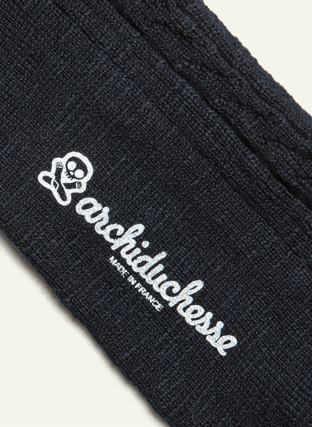 Cocooning D'hiver Bleu Marine - Made in France - 4
