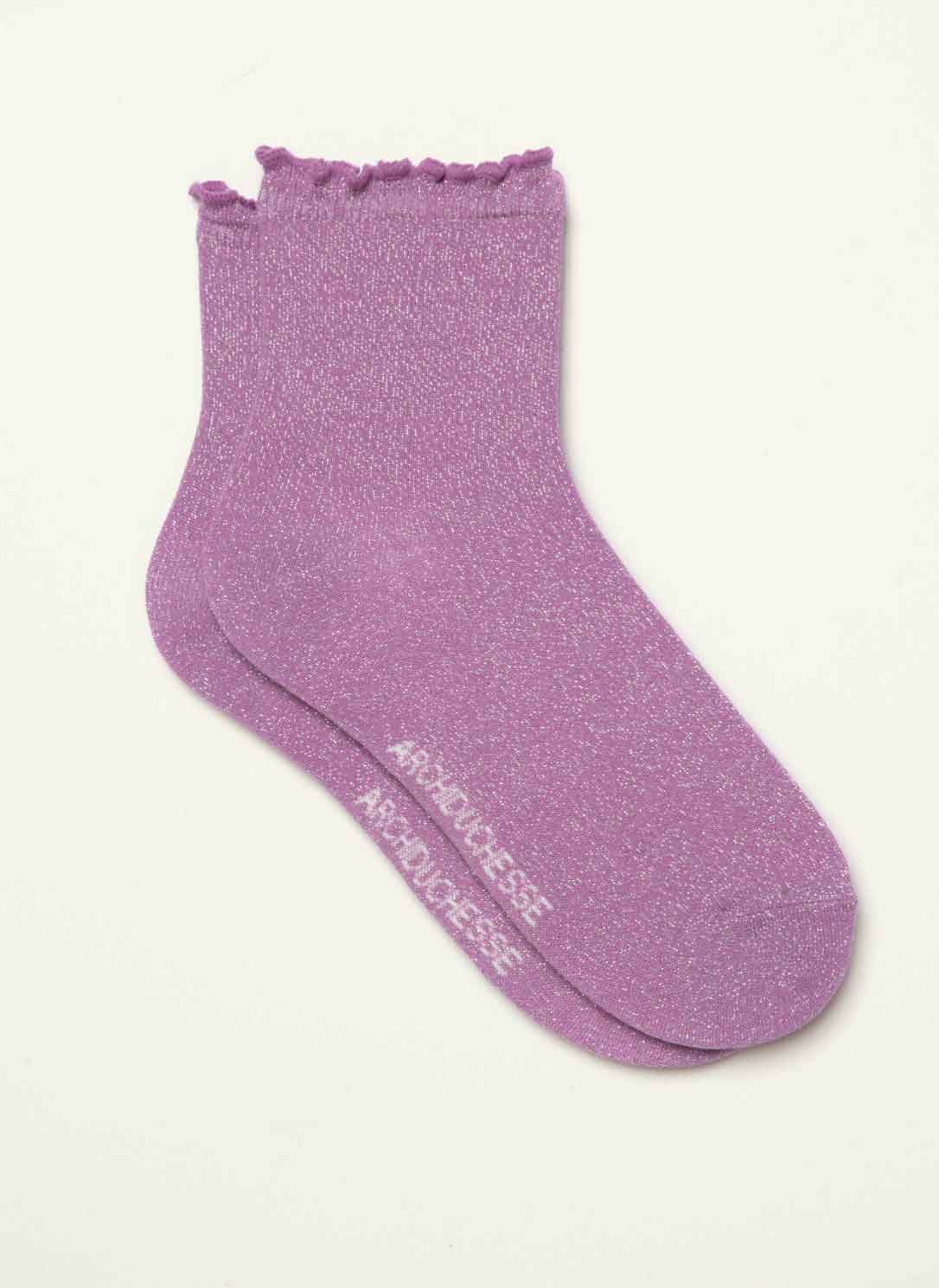Collerettes Collerettes Lilas pétillante - Made in France - 2