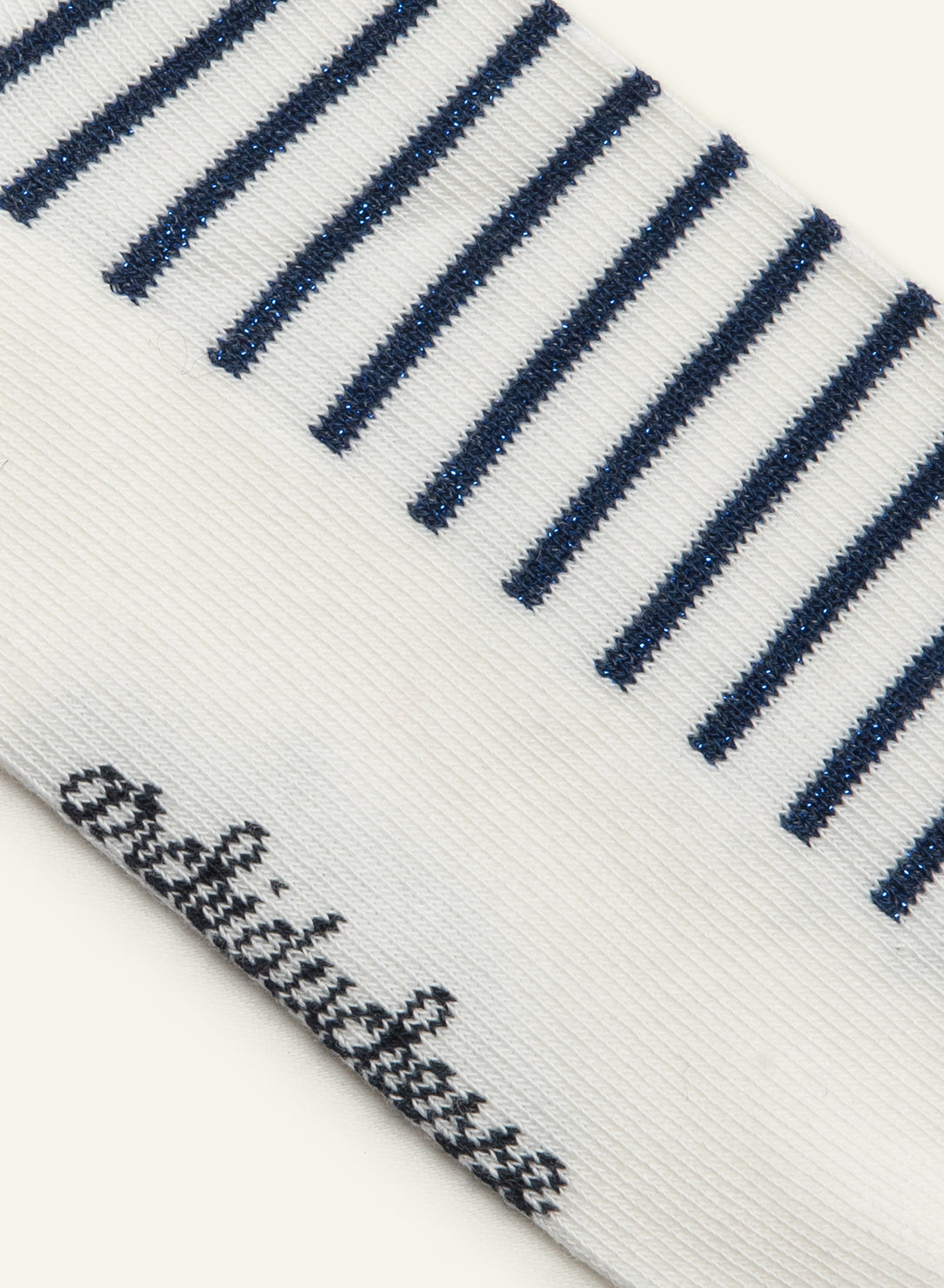 Fantaisie-Lurex Belle-île azul - Made in France - 5
