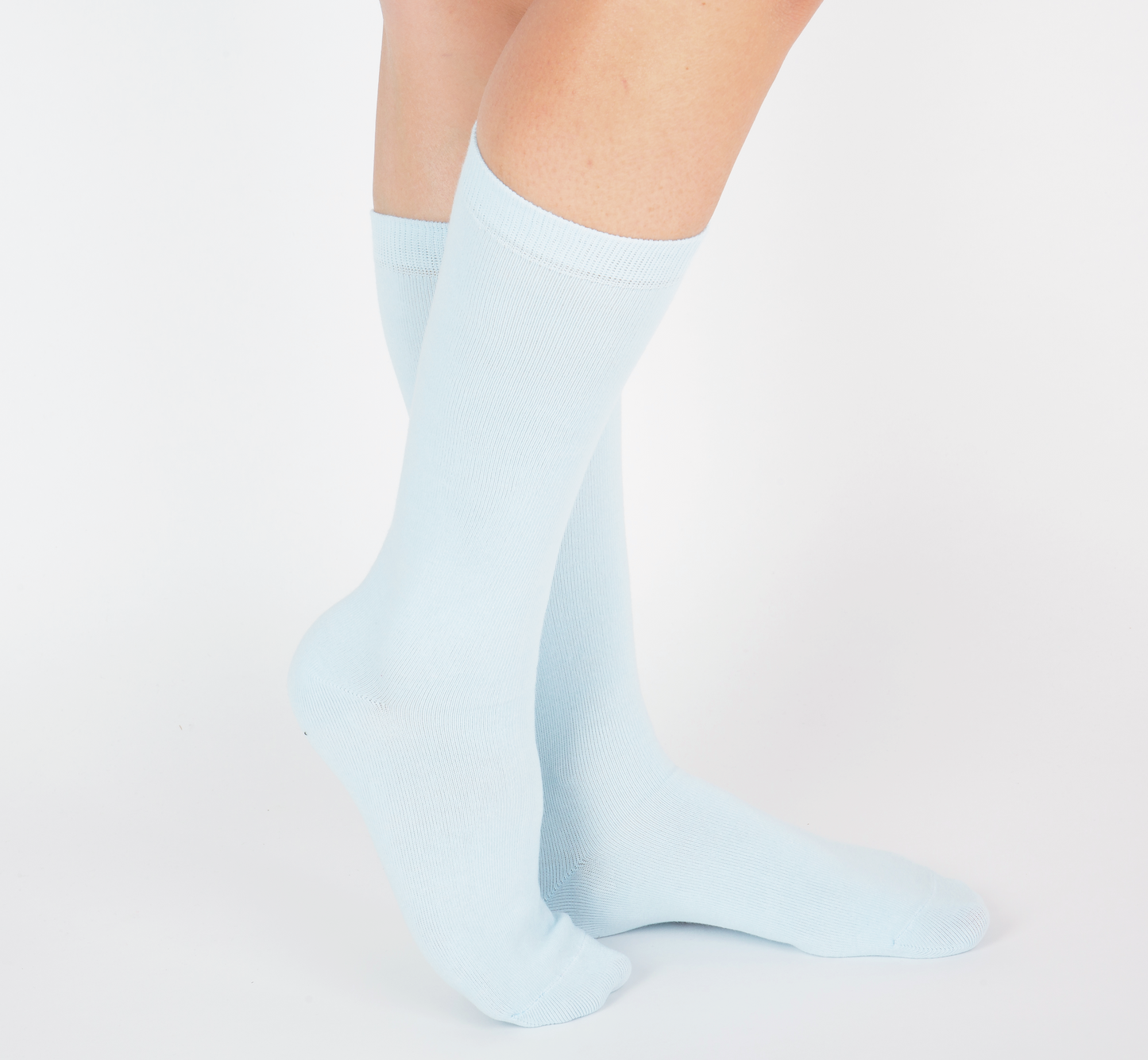 Chaussettes de ville Bleu Guimauve - vue 7 - Archiduchesse