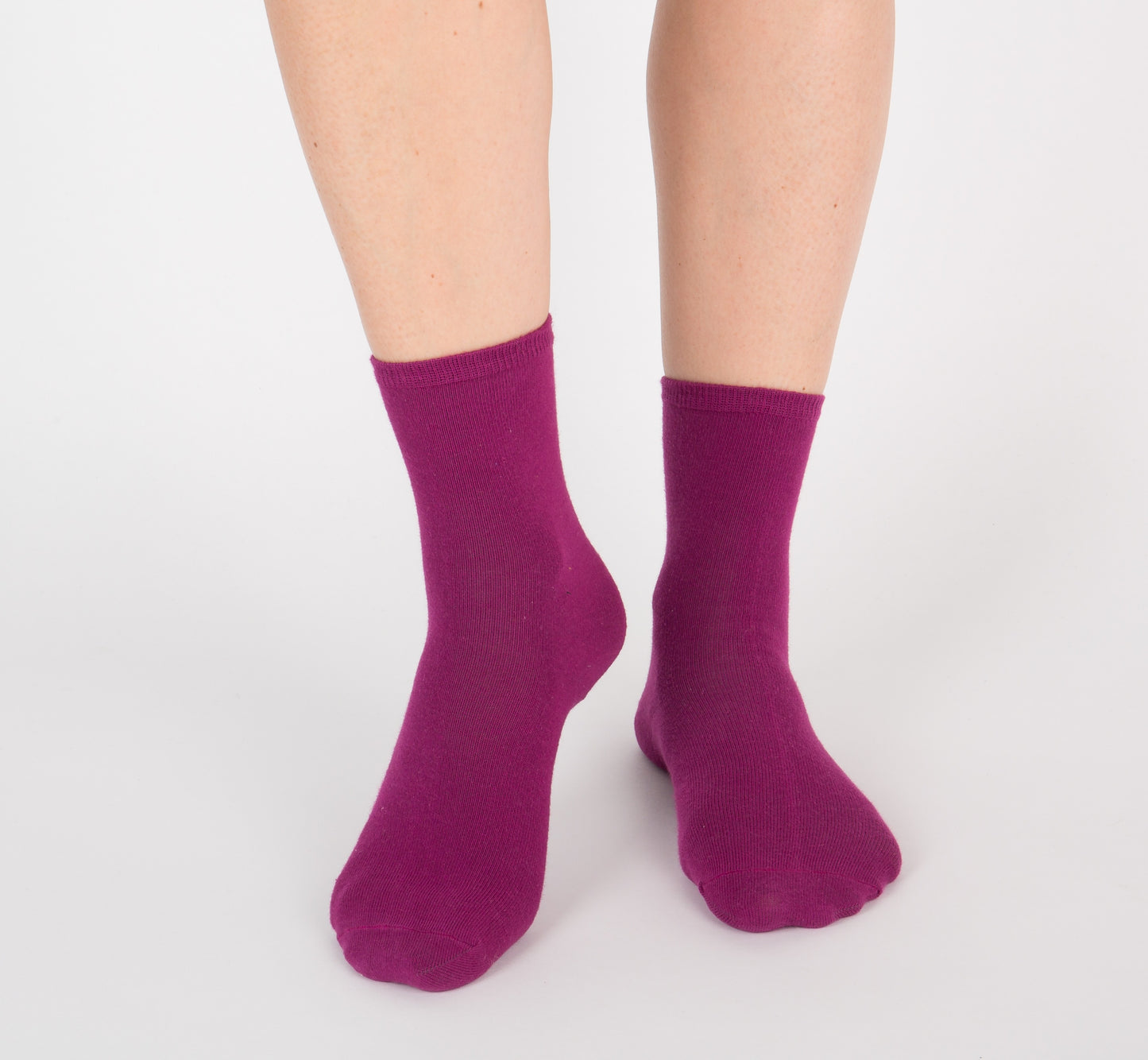 Chaussettes courtes Aubergine - vue 6 - Archiduchesse
