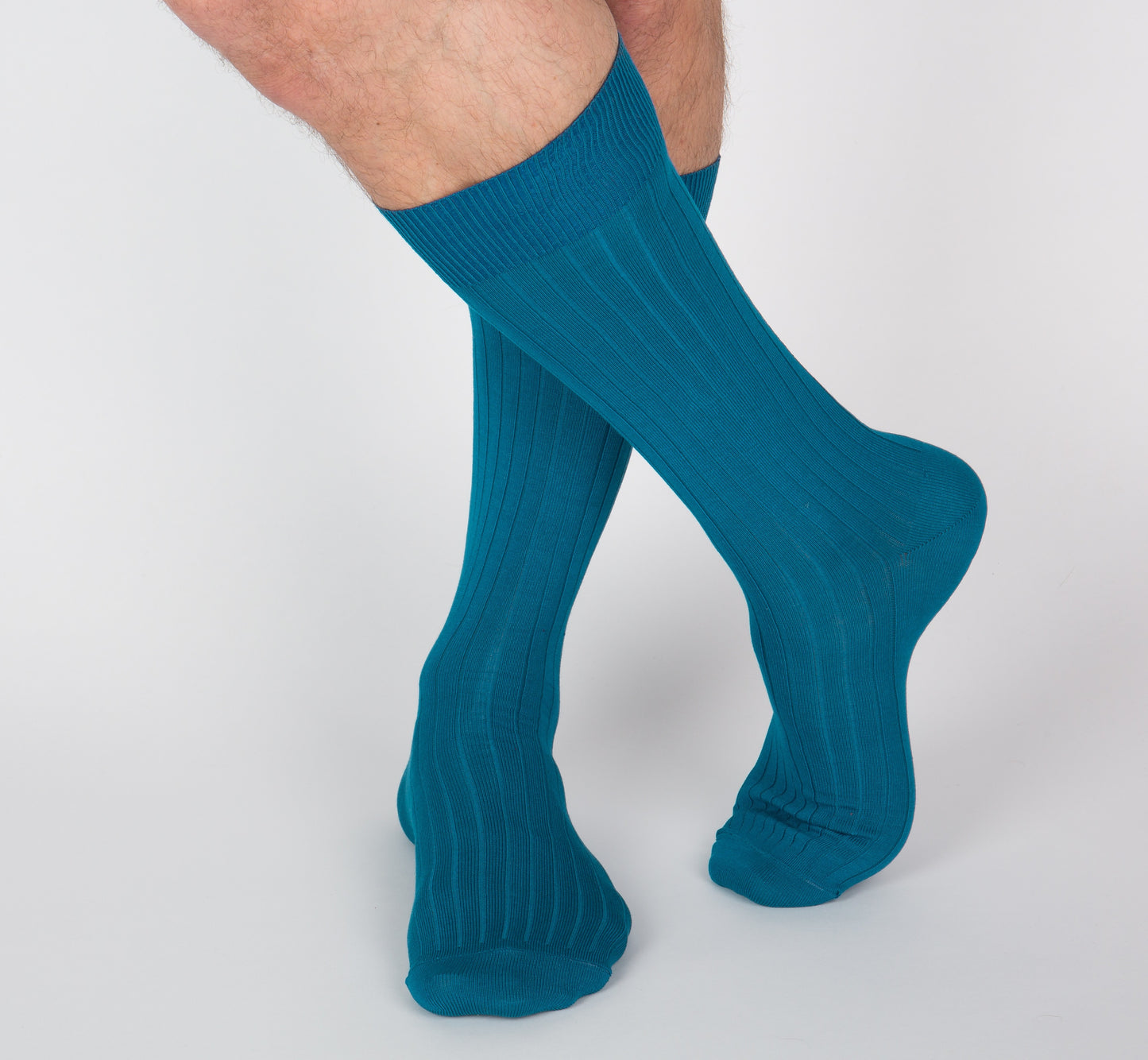 Chaussettes de luxe Bleu pétrole - vue 6 - Archiduchesse