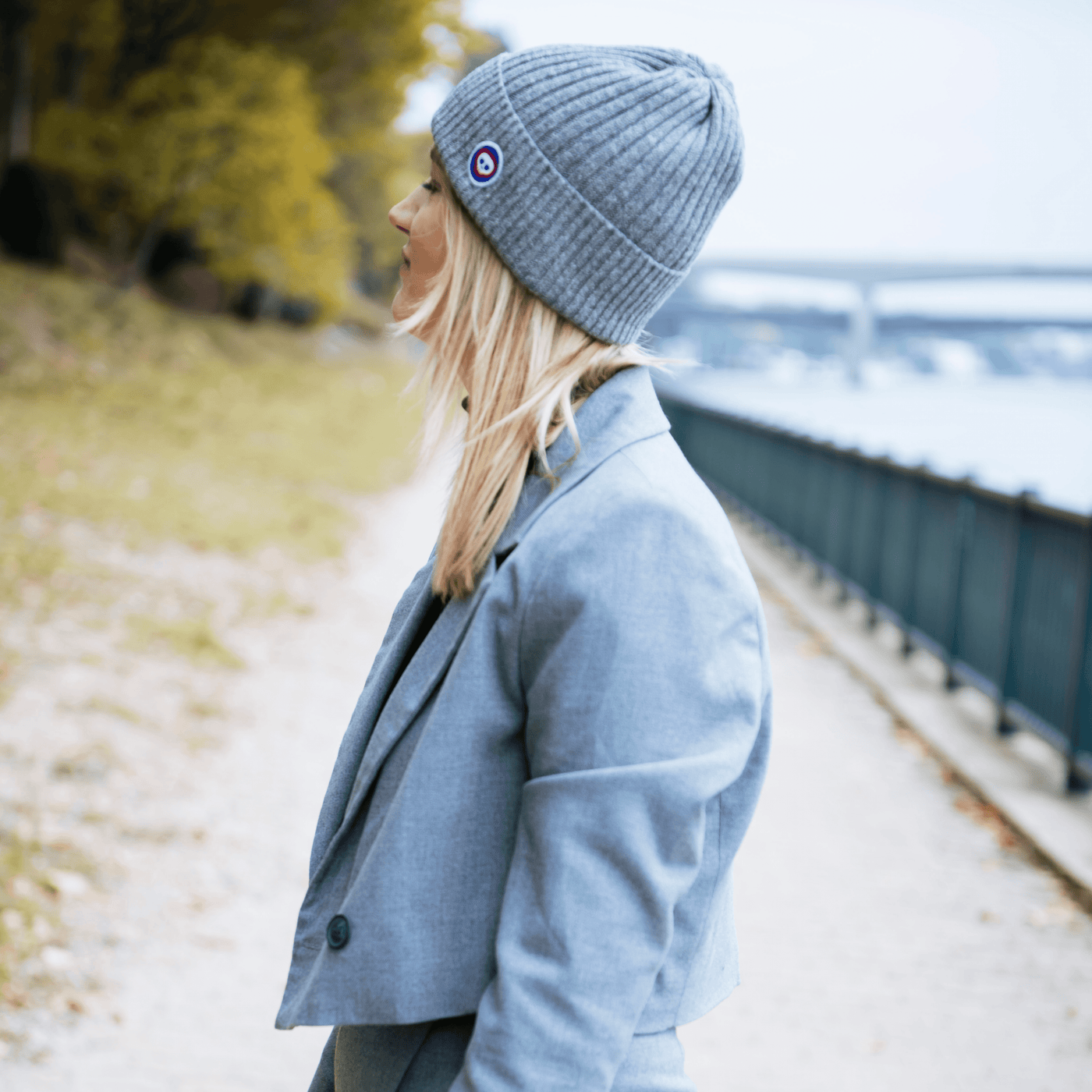 Bonnets Bo(R)nnet Gris Clair - Made in France - 3