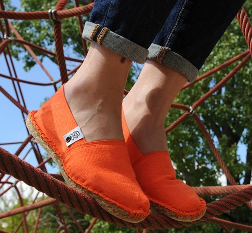 Chaussures Orange citrouille - vue 2 - Archiduchesse