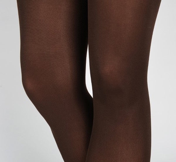 Collants Marron chocolat - Made in France - 3