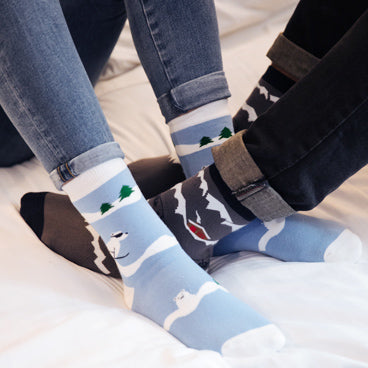 Les paires de chaussettes cocooning = le cadeau idéal pour Noël
