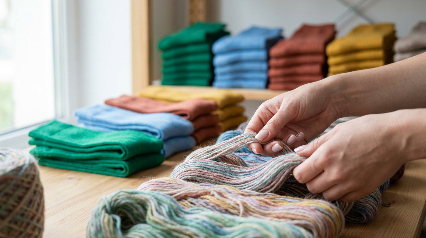 Chaussettes recyclées : comment sont-elles fabriquées ?