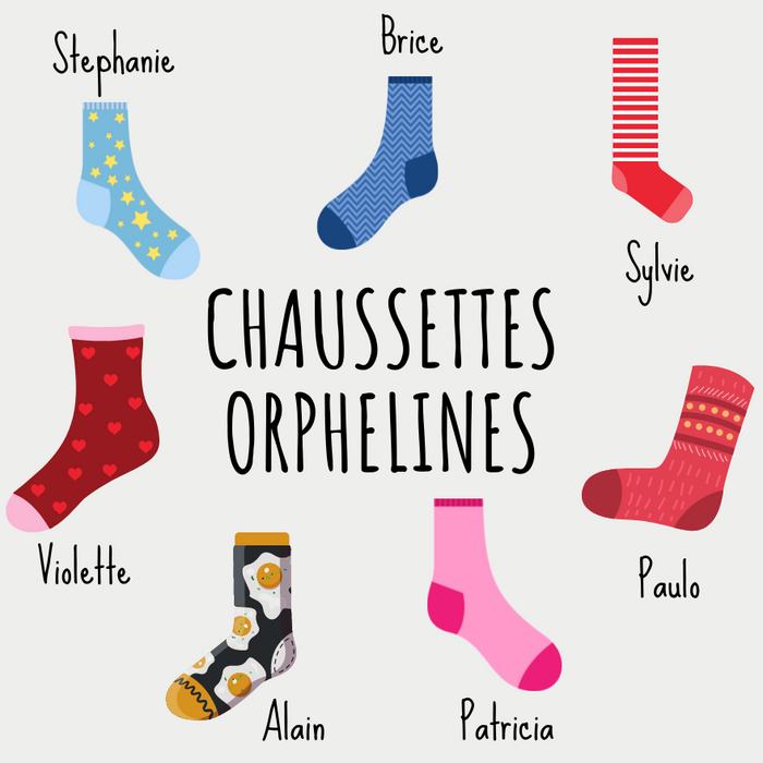 Chaussettes orphelines : que faire d’une chaussette seule ?