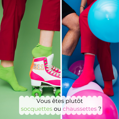 Comment choisir entre socquettes et chaussettes ? On vous dit tout !