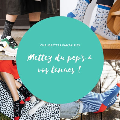 Mettez du peps à vos tenues grâce aux chaussettes à motif !