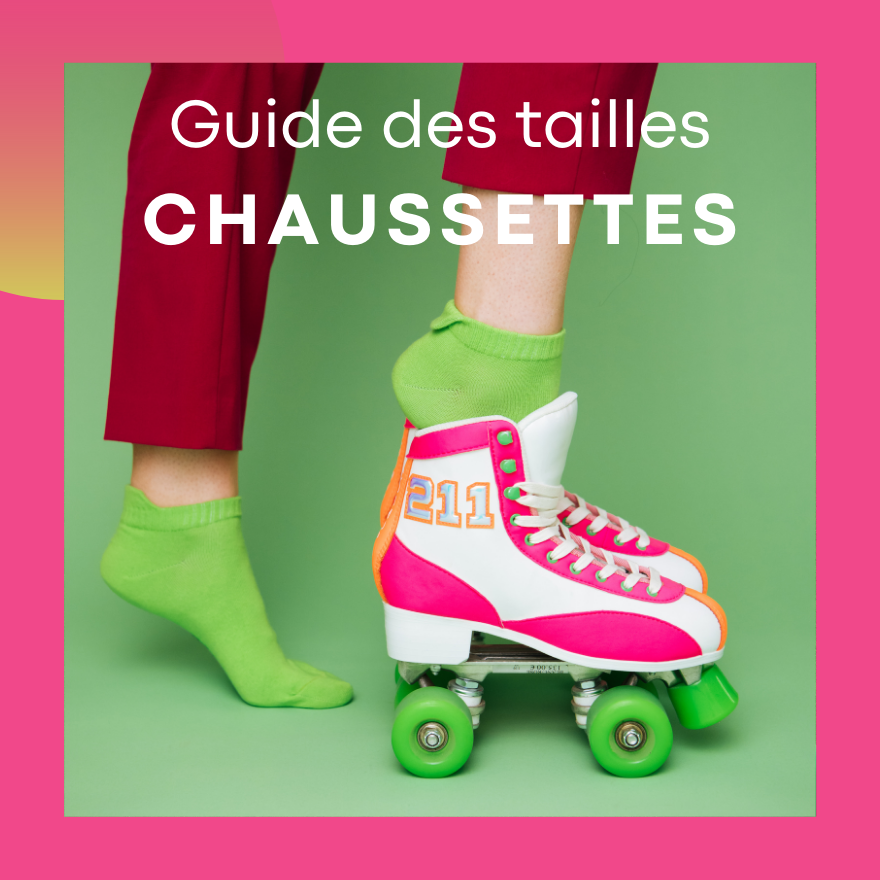 Connaitre sa pointure pour choisir la bonne taille de chaussettes !