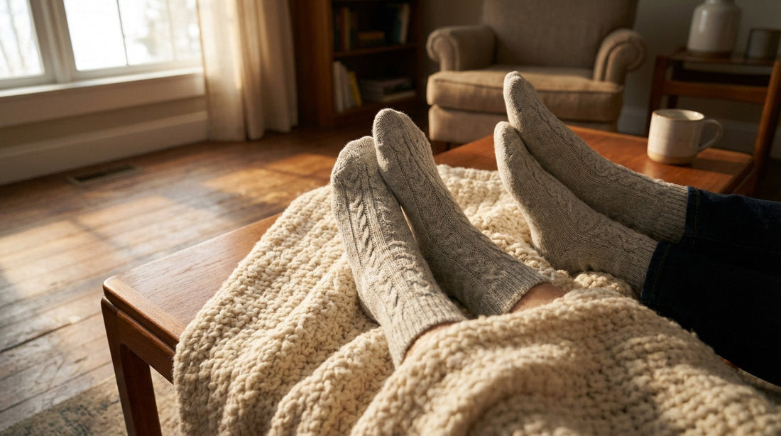 Le confort durable des chaussettes en coton pour vos pieds