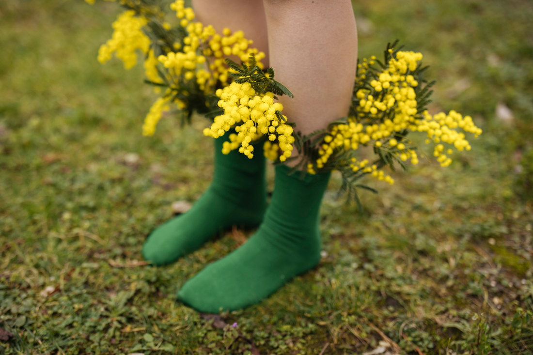 Chaussettes femme fantaisie française : osez l'originalité