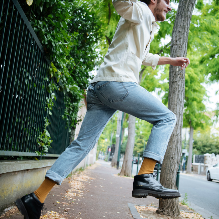 Chaussettes fil d'Écosse luxe : le secret du confort