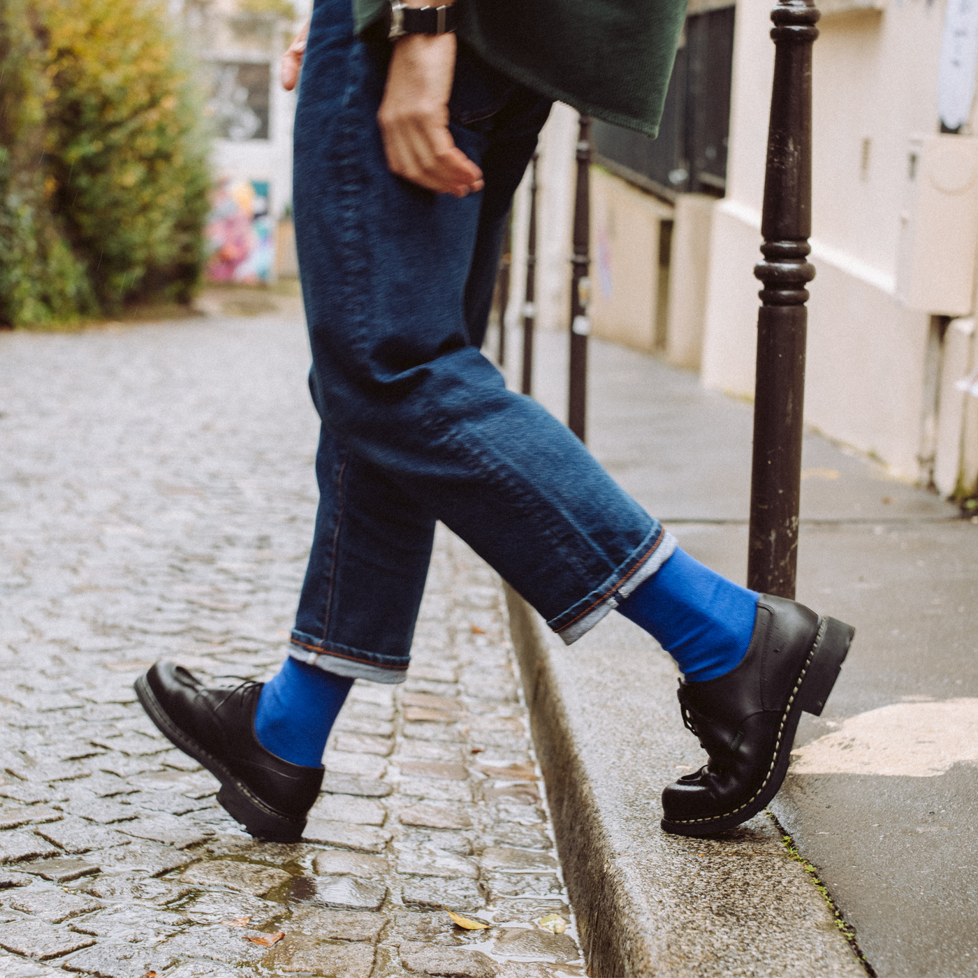 De Ville Monochrome blue - Made in France - 4