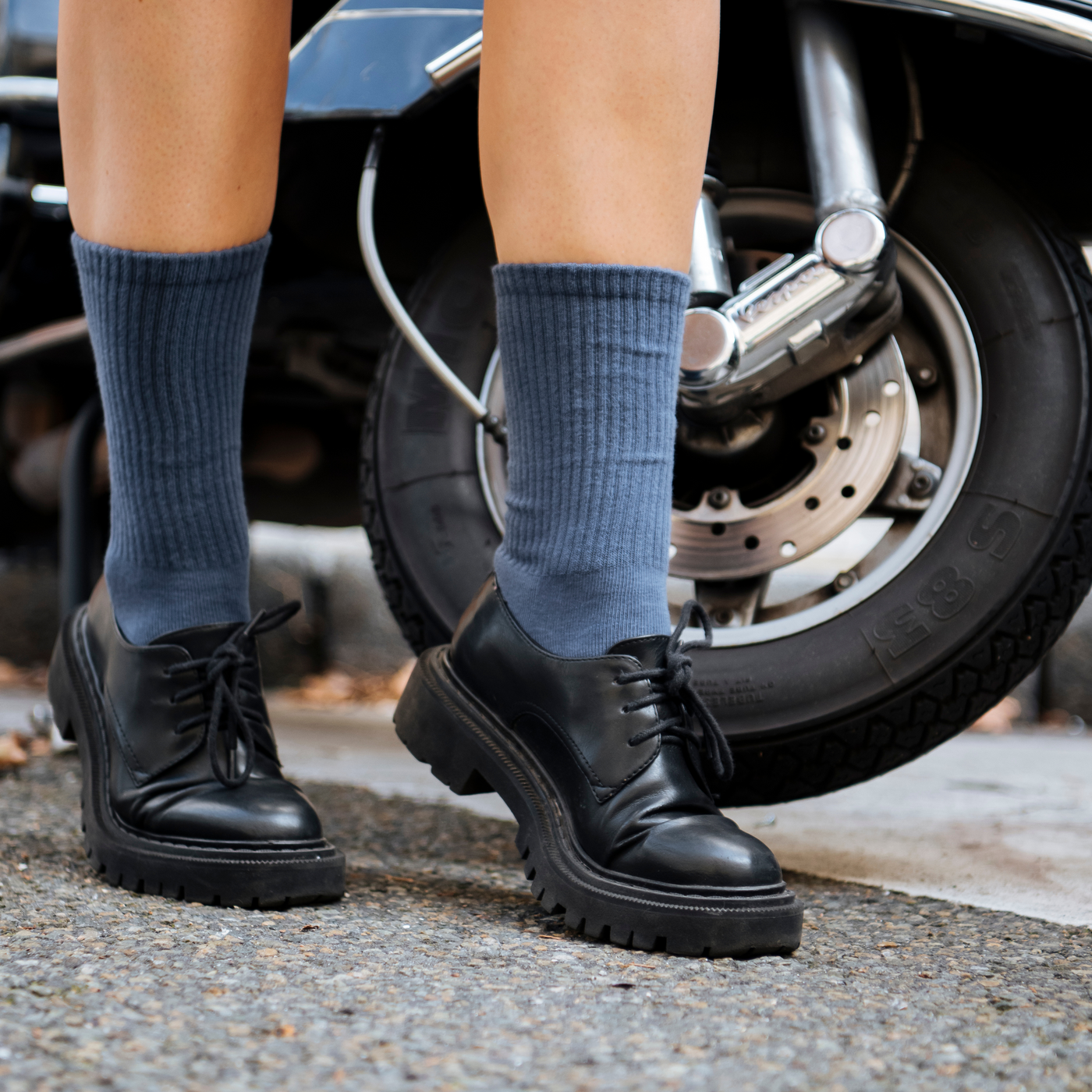Bouclette Denim Blue - Made in France - 6