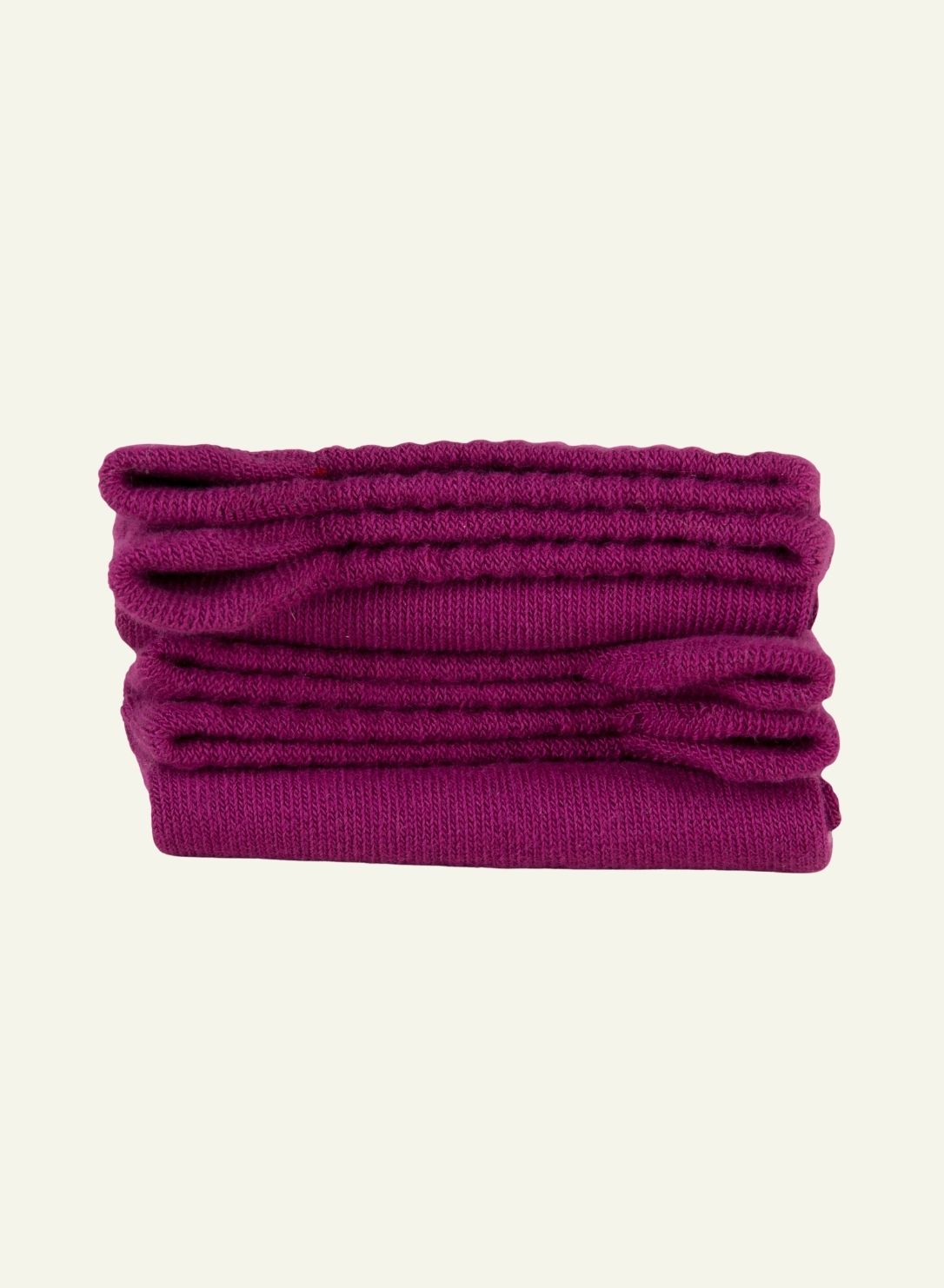 Socquette Aubergine - Made in France