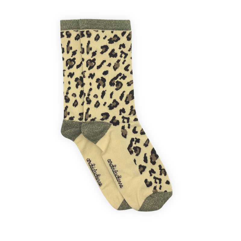 Léopard Scintillante Kaki