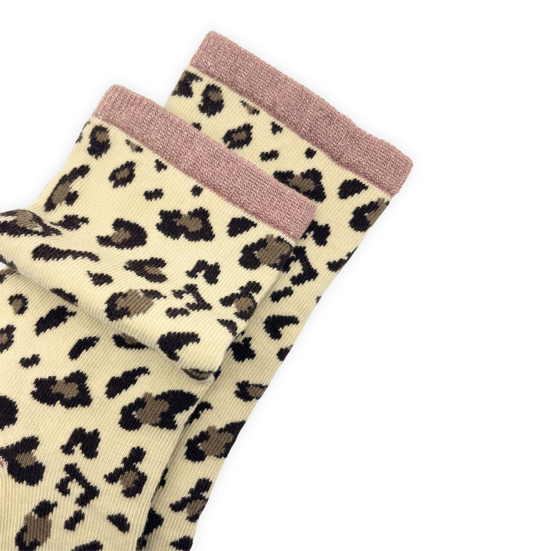 Léopard Scintillante Rose