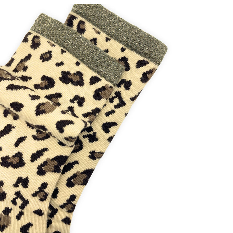 Léopard Scintillante Kaki