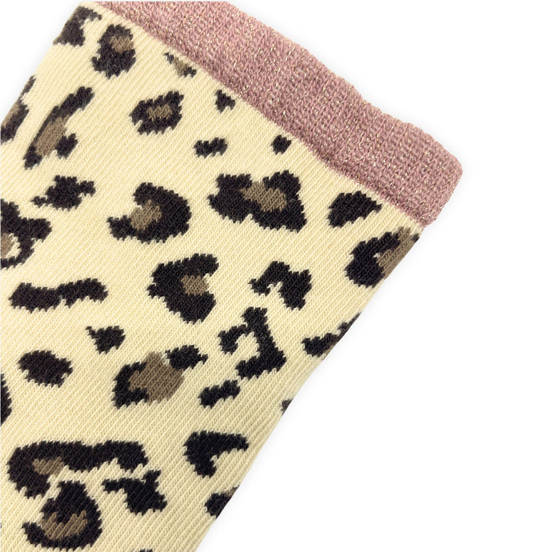 Léopard Scintillante Rose