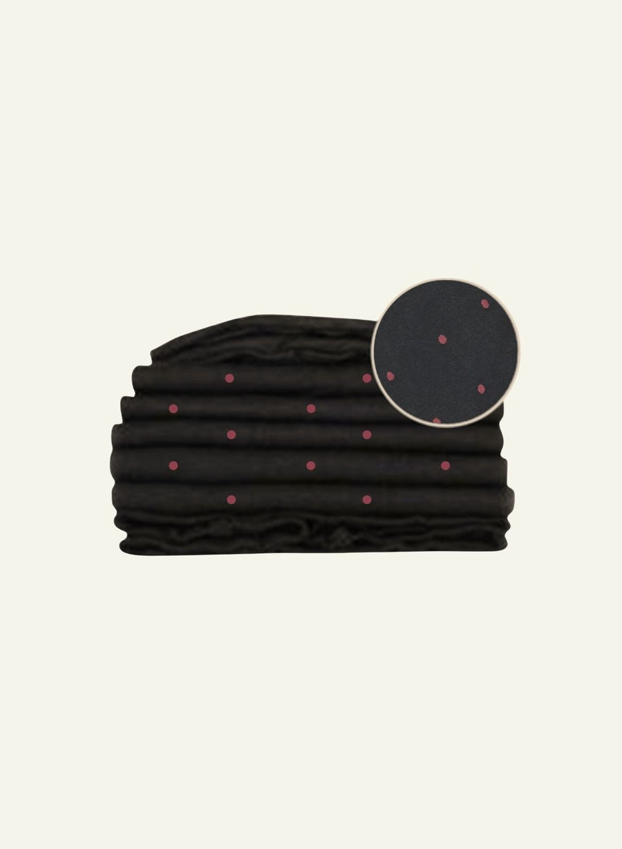 Recycled Burgundy Plumetis