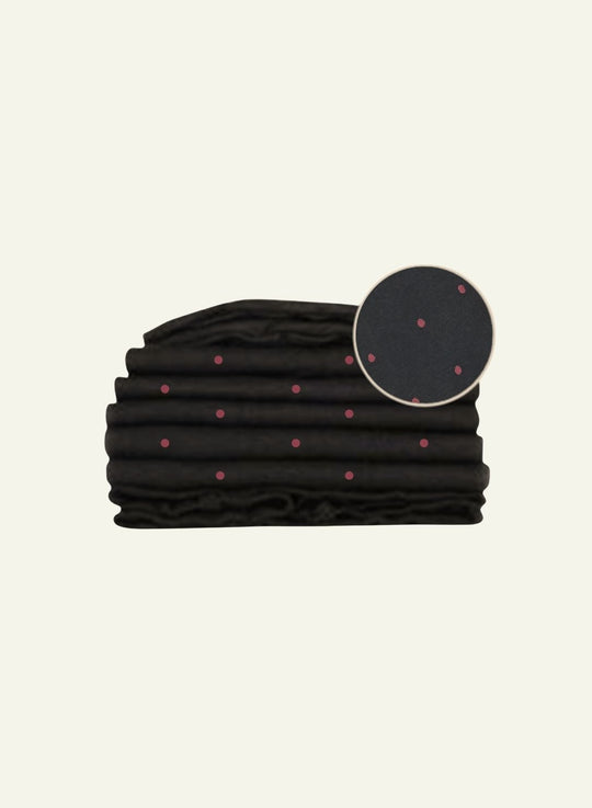 Plumetis Bordeaux Recyclé