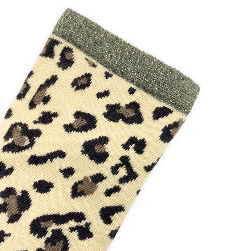 Léopard Scintillante Kaki