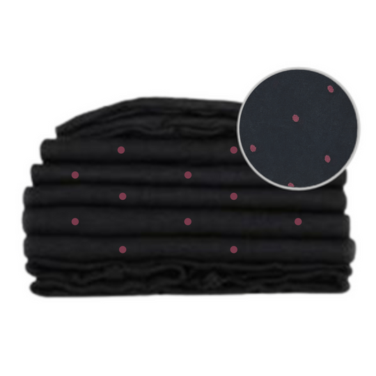 Recycled Burgundy Plumetis