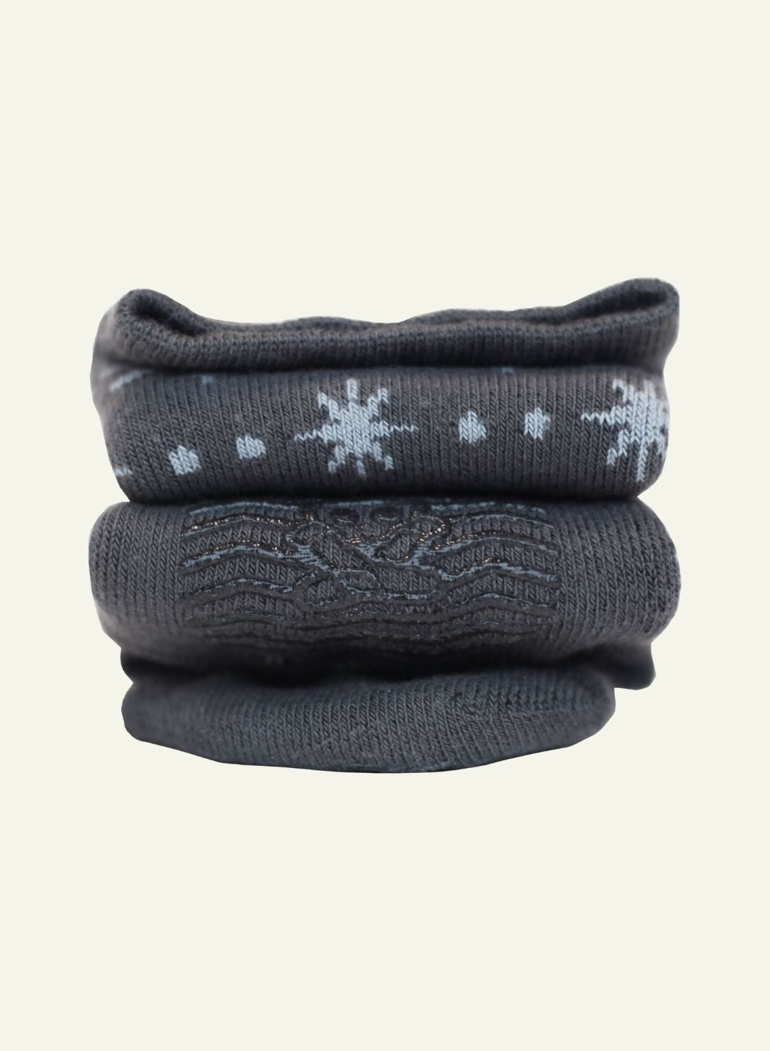 Chaussons chaussettes Chauchons gris - Made in France