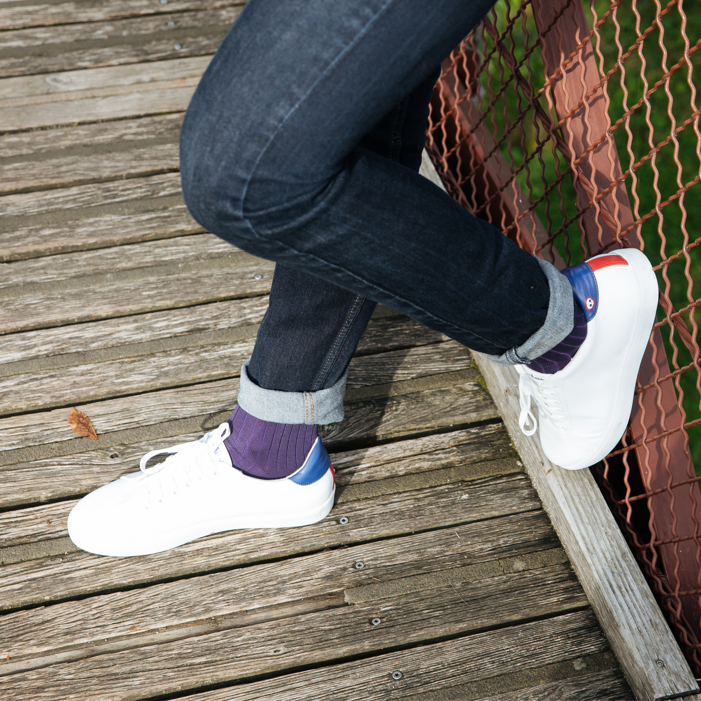 Chaussettes de luxe Myrtille - vue 5 - Archiduchesse