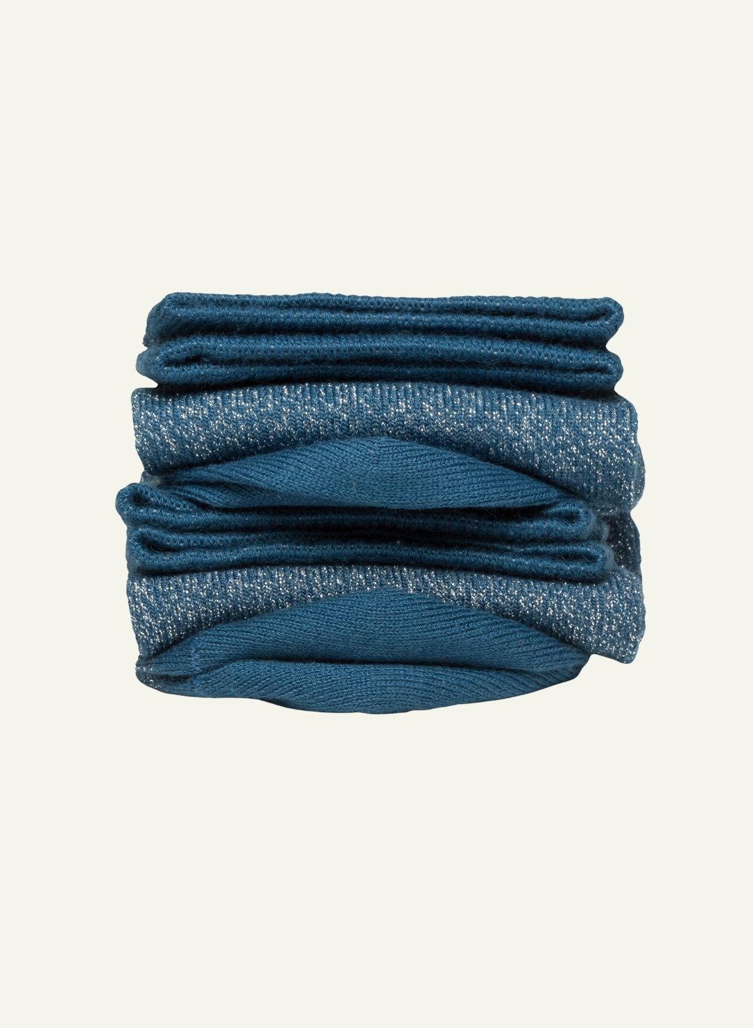 Chaussettes pailletées L'illuminée Bleue - vue 1 - Archiduchesse