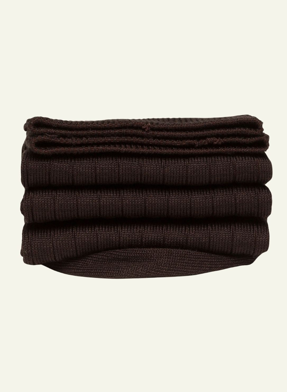 Chaussettes de luxe Marron Chocolat Noir - vue 1 - Archiduchesse