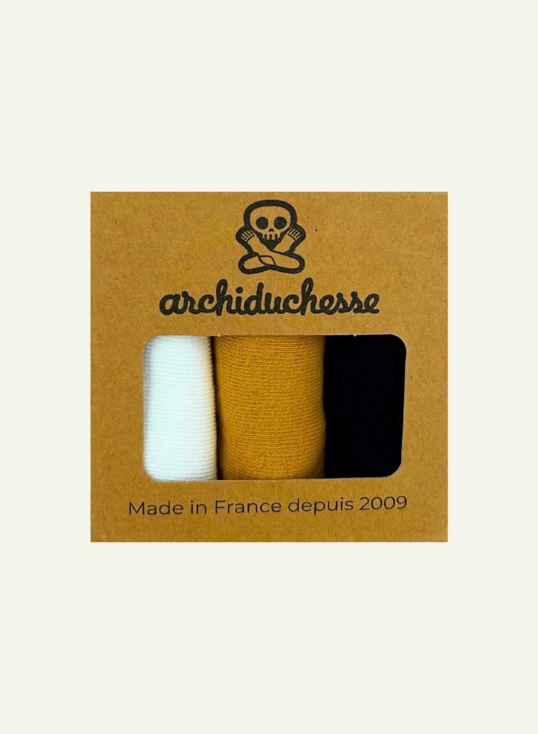 Coffret de chaussettes Trio - Classique Coloré - vue 1 - Archiduchesse